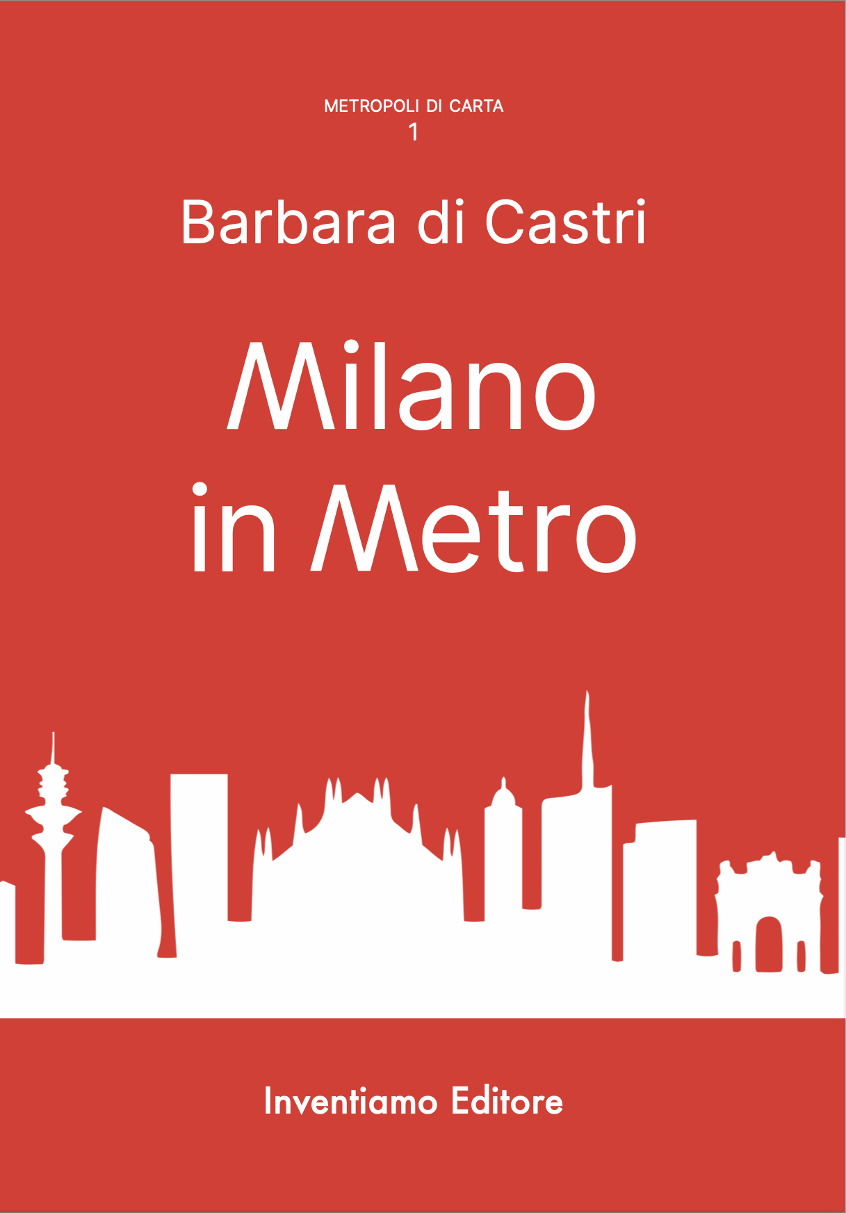 Copertina del libro Milano in Metro